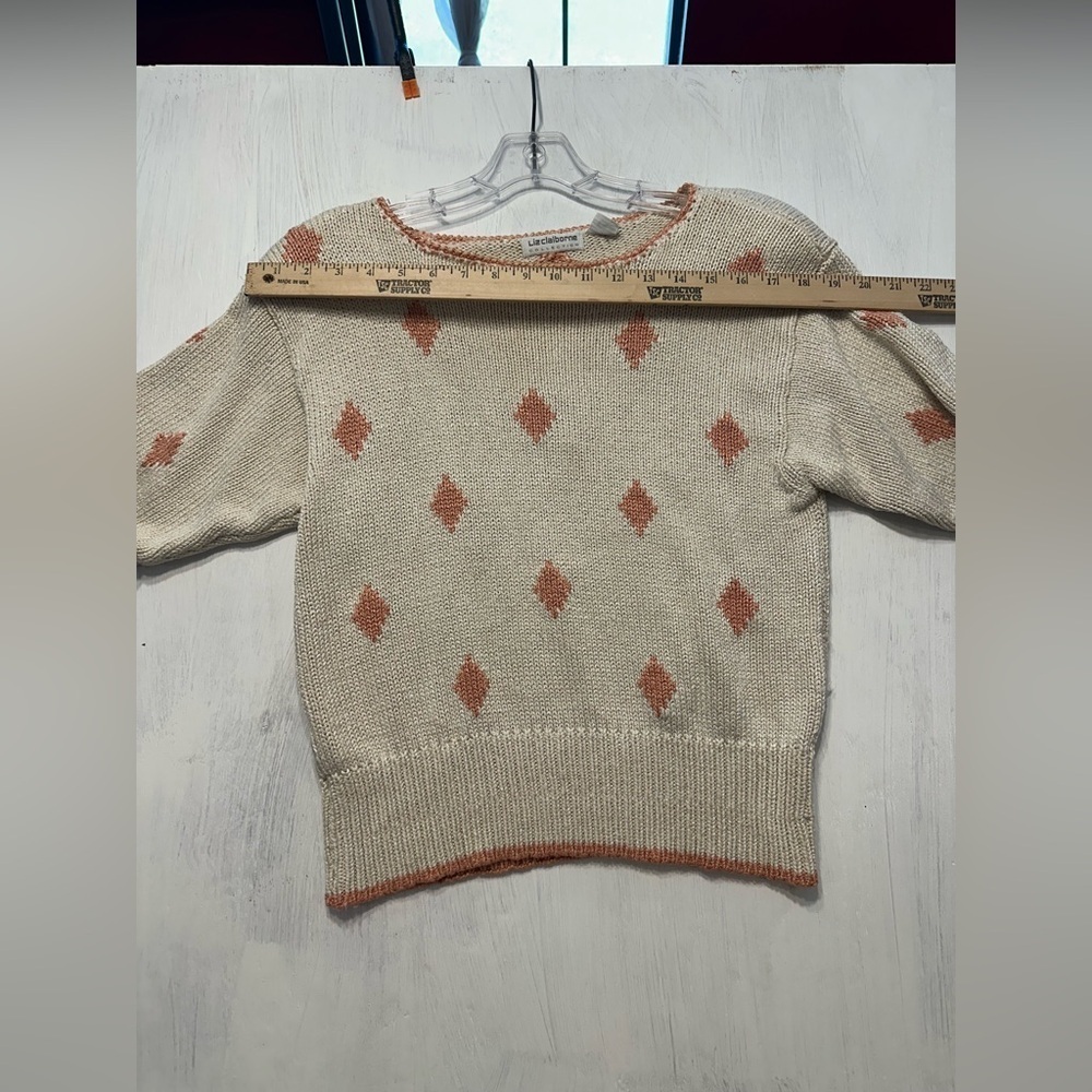 True Vintage 1980s–90s Liz Claiborne Collection Silk Blend Sweater Top - Picture 13 of 13